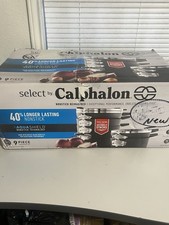 Select by Calphalon with AquaShield Nonstick 9pc Space-Saving Cookware Set picture