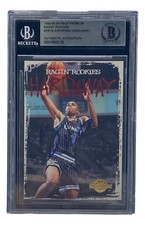 Penny Hardaway Signed Slabbed Orlando Magic 1994-95 SkyBox Premium #RR18 BAS picture