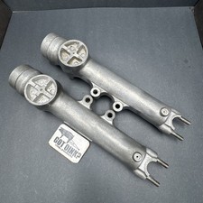Kawasaki 1973-75 Z1900 Z1 Z-1 900 Genuine OEM Pair Lower Fork Tube Legs Tube Leg picture