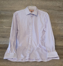 Thomas Pink Prestige French Cuff Button-Up Shirt Size 16-34.5 Large picture