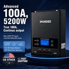 5200W 250VDC MPPT 100A Solar Charge Controller Battery PV Regulator 12/24/36/48V picture