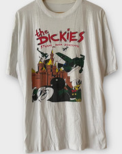 Vtg 1980s The Dickies Stukas Over Disneyland T-shirt TU181 picture