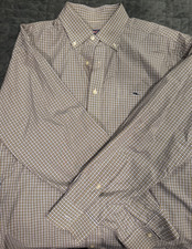 Vineyard Vines Men’s Classic Fit Tucker Button-Down Shirt – Size Large – Yellow  picture