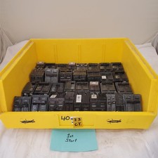 Large Lot of 33 Used Circuit Breakers Assorted #40 picture