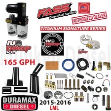 FASS No-Drop 165GPH Fuel Lift Pump System 15-16 Duramax Diesel Chevy GMC GM 6.6 picture