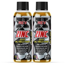 REV X Zinc ZDDP Oil Additive (2 Pack) 2 fl. oz. - Restore the Protection picture