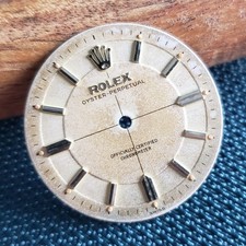 Original Sector Dial For Rolex Oyster Perpetual 6564, 6565, 6569 picture