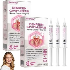 Rolimey Denperm Cavity-Repair Natural Enamel Filling Gel 3x3ml for Daily Use picture