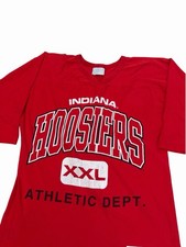 VTG Chalk Line Indiana Hoosiers XXL Baseball Tee Shirt Adult Large 90s IU READ picture
