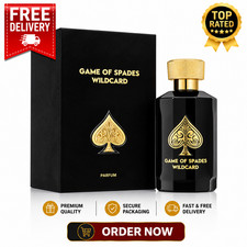 Game of Spades Wildcard Parfum 3.4 oz 100ml Unisex Perfume NEW IN BOX picture
