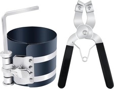Piston Ring Compressor Installer Removal Tool for Car Engine with Piston Inst... picture