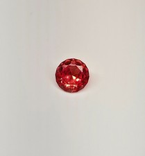 2.9ct Lab SAPPHIRE (Titanium Sapphire) 4.696x9.072mm Round Hand Fabricated picture