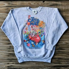 Vtg Universal Studios Seuss Landing Sweatshirt Medium USA Made picture