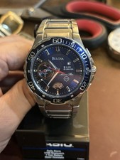 2007 Bulova Marine Star - NEW BATTERY picture