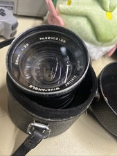 Vivitar 28mm f/2.5 Wide Angle Lens + PORST Leather Case + 62mm UV Filter picture