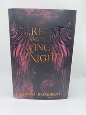 Bookish Box The Serpent and the Wings of Night by Carissa Broadbent READ picture