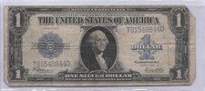 1923 United States One $1 Dollar Horse Blanket Large Silver Certificate picture