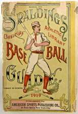 1919 Spalding's Official Baseball Guide-JOE JACKSON CHICAGO WHITE SOX SCANDAL picture