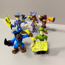 5PCS Scooby Doo Mystery Mates Shiver Me Timbers & the Pirate Crew Figures picture