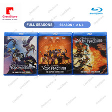 The Legend of Vox Machina Complete Seasons 1-3 Blu-ray 6 Disc Region Free picture