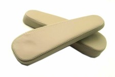 Fits 01-06 Toyota Highlander Synthetic Leather Seat Armrest Covers Beige picture