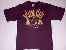 Vintage 90s Arizona State Sun Devils ASU T Shirt XL Maroon Sparky Savvy NCAA picture