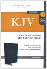 KJV Holy Bible with 73,000 Center-Column Cross Refer. BRAND NEW in Shrink Wrap picture