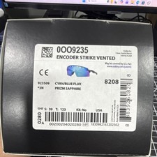 Oakley MVP   Encoder Strike Blue Flux Prizm Sapphire Cycling Sunglasses 9235 picture