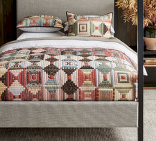 Pottery Barn Jaxson Quilt, Multi, US Stock, No Import Fee picture