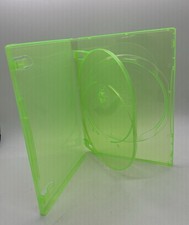 New 14mm  Double Game Cases Microsoft Xbox 360 ,Tinted Green, QJ2-XBOX360 picture