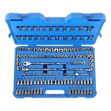 WESTWARD 6XZ82 Socket Wrench Set,3/8 in. Dr,125 pc 6XZ82 picture
