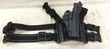 BLACKHAWK L3 BERETTA 92/96 BLACK SERPA USMC DROP-LEG HOLSTER K RH TACTICAL USGI picture