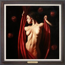 Hand Painted Oil Painting art Female woman Nude On Canvas 30