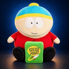 SOUTH PARK CARTMAN CHEESY POOFS 16” HUGME PLUSH KIDROBOT SHAKE ACTION TOY picture