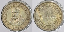 Nicaragua 1964 10 Centavos P290393 combine shipping picture