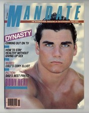 Mandate 1983 Colt Studios Cory Elliot, Dick Fisk, Falcon 98p Gay Magazine M38490 picture