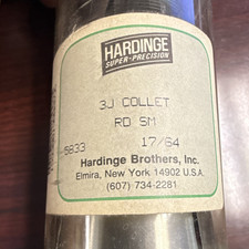 Hardinge Super-Precision 3J Round Collet 17/64 in 5833 Elmira NY Super-Precision picture