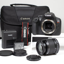 Canon EOS T7 Digital SLR Camera w/18-55mm Lens *Very LOW Shutter #323**EXCELLENT picture