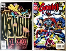 Gambit #1 1993 Comic Lot Marvel Comics X-Men Deluxe Xternals VF NM picture