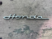 Emblem Old Vintage Script Badge Classic Decal Chrome Logo  Auto Moto For HONDA picture