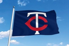 MINNESOTA TWINS 3'X5' FLAG/BANNER **100% FULL COLOR ON BOTH SIDES OF THE FLAG** picture