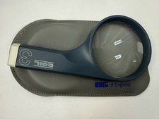 Eschenbach Mobilux 3 Handheld Magnifying Glass Magnifier w/ Case Made in Engl picture
