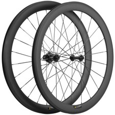 700C 50mm Clincher Carbon Fiber Wheels Road Bicycle Carbon Front&Rear Wheelset  picture