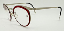 LINDBERG Strip Titanium 9723 Eyeglasses Frames Only 069 T408 Red 45-22-135 picture