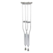 Aluminum Crutches, Adult M, 5' 2