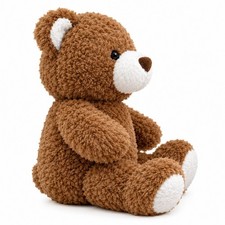 Soft Plush Teddy Bear Stuffed Animal Cuddly Brown Bear Toy Gift picture