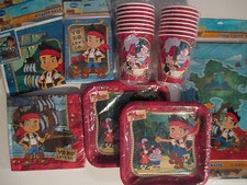 JAKE & THE NEVER LAND PIRATES Disney  Birthday Party Supply Pack DELUXE Kit  picture