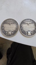 2 Silver 1914 Arizona State Fair Awards For Shorthorn Cow To Howard Cattle Co picture