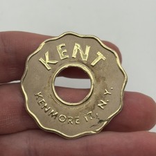 Kent Drum Badge Vintage Original Authentic 1960s Gold picture