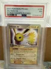 2007 Jolteon Ex Promo World Championship Legend Ascent PSA 7 picture